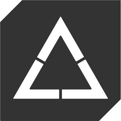 In-Design Cedulka Trojúhelník na dveře černá