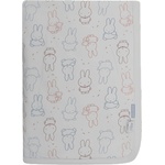Jollein Бебешко одеяло Jollein - Miffy Moments, 75 x 100 cm, Cloudy Blue (560538) - ozone