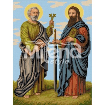 Milena Style Св. Св. Петър и Павел - гоблен със схема конци Ariadna 1: 1