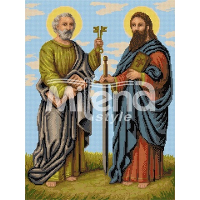 Milena Style Св. Св. Петър и Павел - гоблен със схема конци Ariadna 1: 1