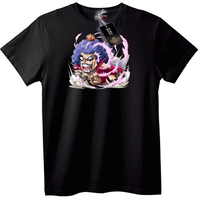 NOONEBRAND Тениска One Piece Биг Мом - L, Black