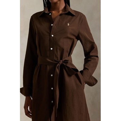 Ralph Lauren Рокля с лен Polo Ralph Lauren (211A96346)