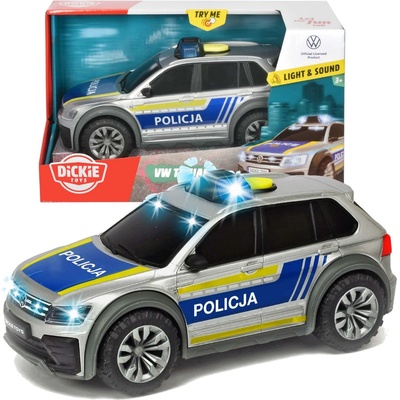 Dickie Toys Volkswagen Tiguan policejní vozidlo světlo/zvuk