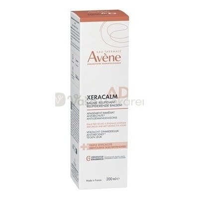 Avene XeraCalm A.D Relipidačný balzam na veľmi suchú pokožku so sklonom k atopii 200 ml telový balzam