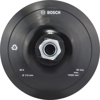 Oporný tanier pre uhlové brúsky Bosch Ø 115 mm, suchý zips