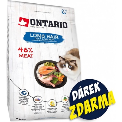Ontario Cat Longhair 2 kg