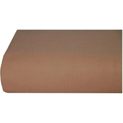 Top prostěradla.cz bavlna prostěradlo klasické hnědé 140x225