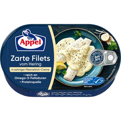 Appel Filety sleďové ve smetanovo křenové omáčce 200 g