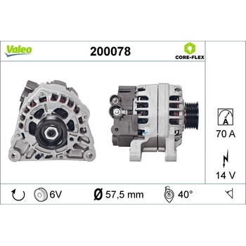 generátor VALEO 200078
