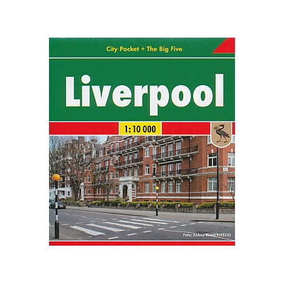 plán Liverpool 1:10 t. kapesní laminovaný