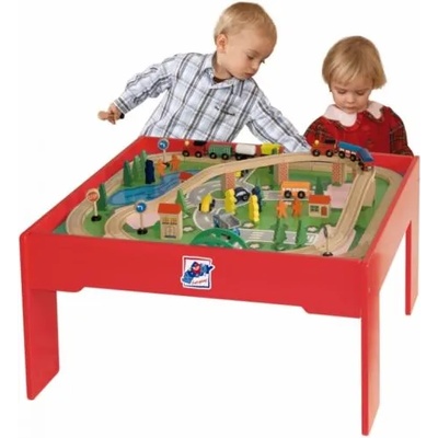 Woodyland Игрална маса за дървени влакчета (90055)