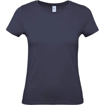 B&C Collection B&c e150 / Дамска тениска с обло деколте - тъмносиня l (01002t00303)