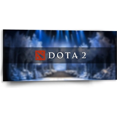 Sablio Obraz DOTA 2 Modrá - 110x50 cm