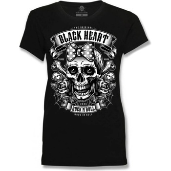 Black heart дамска тениска black heart - miss murder - ЧЕРНА - 12933