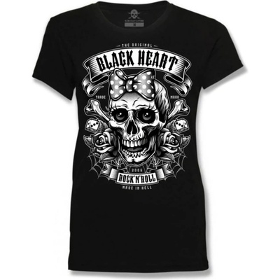 Black heart дамска тениска black heart - miss murder - ЧЕРНА - 12933