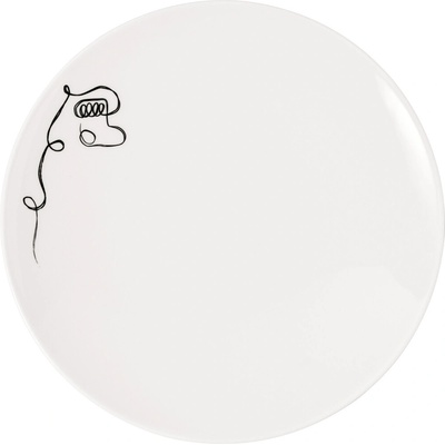 Villeroy & Boch Raňajkový tanier Statement Lines, 21,2 × 21,2 cm