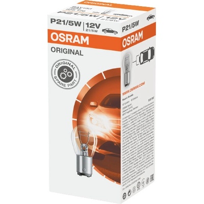 OSRAM ŽÁROVKA 12V P21/5W 21/5W 12V BAY15D - 1 KUS