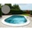BWT Фолио за басейн Oval 525 x 320 x 150 см - Grey - Дебелина 0, 8 mm / с клинова лайсна P3 (97G8153602)