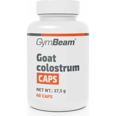 GymBeam Kozie kolostrum s 20% imunoglobulínov 60 kapsúl