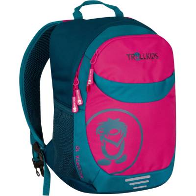 Trollkids Детска дневна раница Trollkids Kid's Skjorta Pack 10 Daypack - Bright Pink / Harbor Blue / Madeira Blue - размер One Size (504-0540-0111)