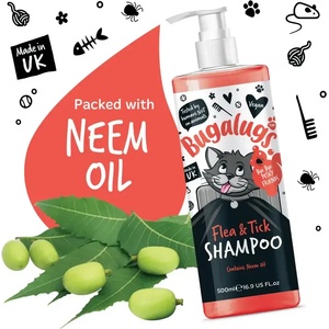 Bugalugs Flea & Tick Cat Shampoo with Neem Oil Шампоан против Бълхи и Кърлежи за Котки 500ml