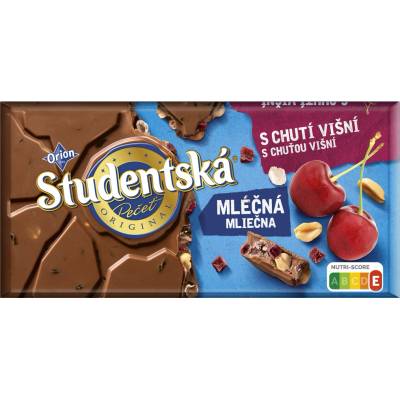 Orion Studentská Pečeť Mléčná s Višněmi 170 g