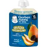Gerber Пюре с круша и сушени сливи, от 6+ м, 80 g (3034687)