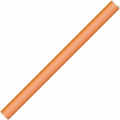 Ohebné natáčky na vlasy Hairway Flex - pr. 17 mm, oranžové - 12 ks (41171)