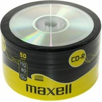 Maxell Оптичен носител CD-R80 700MB Maxell, 50 бр (ML-DC-CDR80-50)