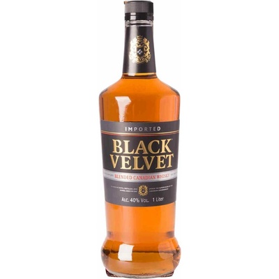 Black Velvet 40% 1 l (čistá fľaša)