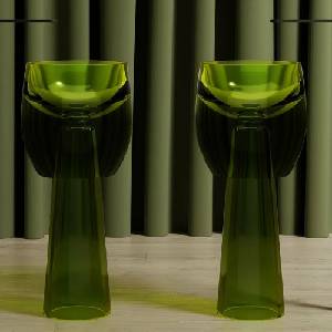 Rune MonBlari 40 cm green transparent (MR-TZ1103 MR-CT26)