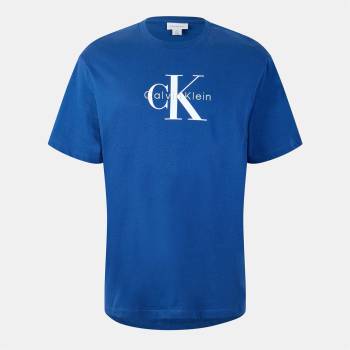 Calvin Klein Jeans Тениска Calvin Klein Jeans Calvin Monogram T Shirt - Blue Jean