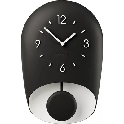 Guzzini Стенен часовник с махало Home Bell цвят въглен (168604209)