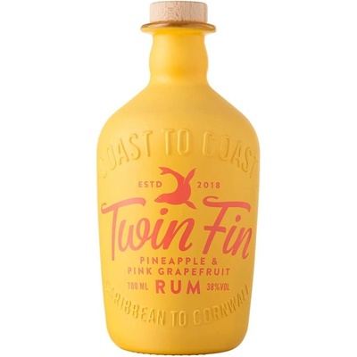 Twin Fin Pineapple & Grapefruit 38% 0,7 l (holá laáhev)