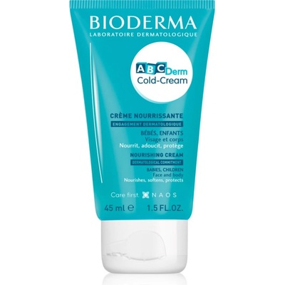 BIODERMA ABC Derm Cold-Cream подхранващ крем за лице и тяло за деца от раждането им 45ml