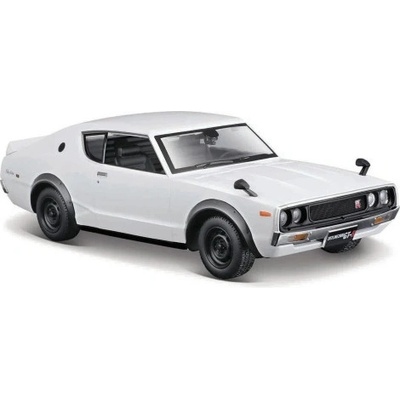 Maisto Nissan Skyline 2000GT-R KPGC110 1979 bílý 1:24