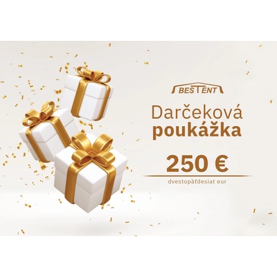 Bestent Darčeková poukážka vo výške 250€