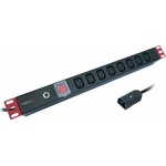TECHLY 8 Plug 2 m Switch (109559)
