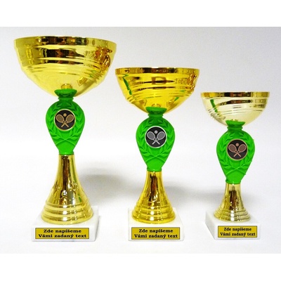 VIZINGR Tenisové poháry 2563-LAC017 2563-LAC017/23 cm