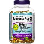 Webber Naturals Salmon & Fish Oil, 220 софтгел капсули, Webber Naturals (3398 WN)