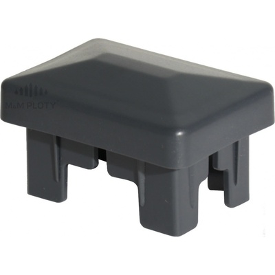 Čepička SUPER PE 60x40 mm, antracit