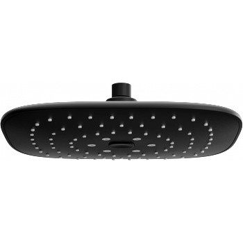Mexen D-22 душ глава 26x23 см, черна - 79722-70 (79722-70)