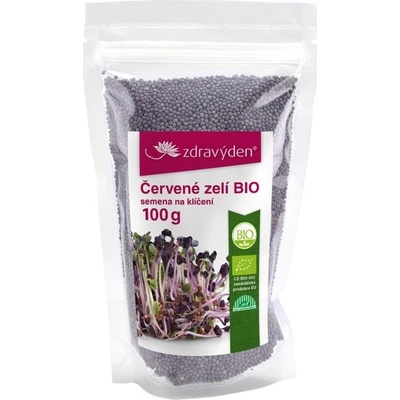 Zdravý den Červené zelí BIO semena na klíčení 200g