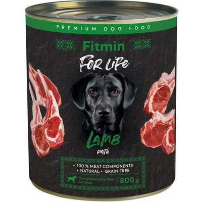 Fitmin Консерва Fitmin For Life LAMB пате 800 г