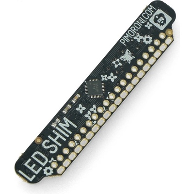 LED SHIM - 28 LED RGB - překrytí pro Raspberry Pi - Pimoroni PIM354