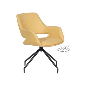 Carmen Трапезен стол totnes -1 - жълт sf 1