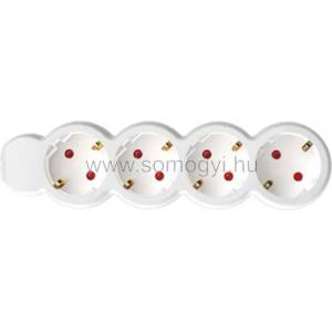 Somogyi Elektronic 4 Plug 3 m (NV 4-3/WH/1,5)