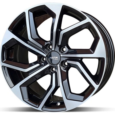 Platin P97 7x18 5x112 ET45 black polished – Zboží Mobilmania