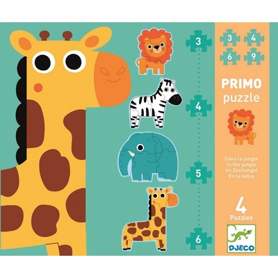 Djeco první puzzle Jungle