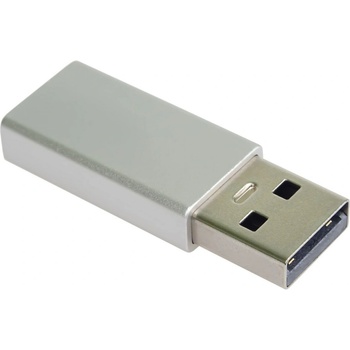 PremiumCord USB-C na USB-A 2.0 stříbrná kur31-33